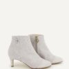 Eclisse Crystal Bufera Kitten Heel Ankle Boots