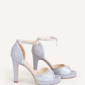 Nebbiolina Ice Glaciale Platform Heel Sandals