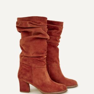 Nube Glazed Caramello Slouch Boots
