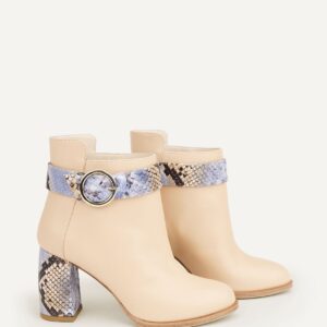 Pandia Desert Serpentino Ankle Boots